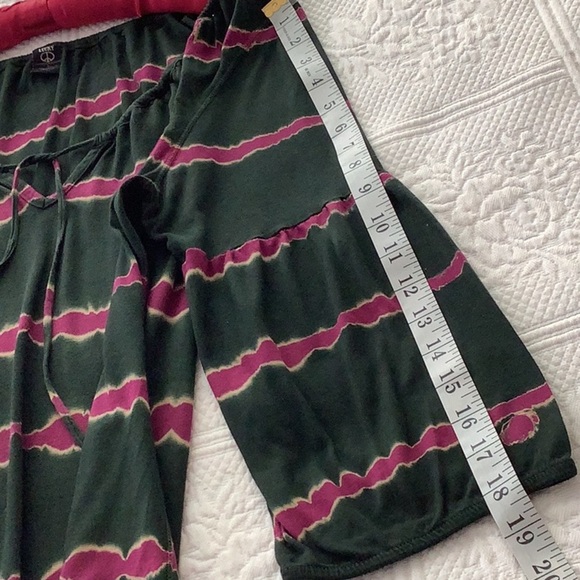 VTG Lucky Brand Tie Dye Top L - Picture 5 of 8